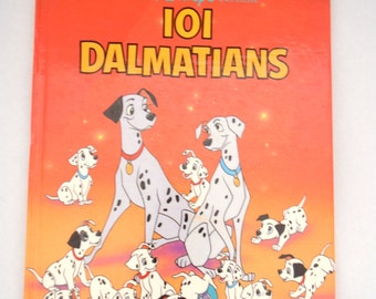 Vintage Disney 101 Dalmatians book