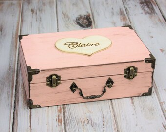 Keepsake Boxes - Memory Box - Time Capsule - Infant Loss - Babies Keepsake Box - Treasure Chest - Baby Loss Keepsake - Baptism Keepsake