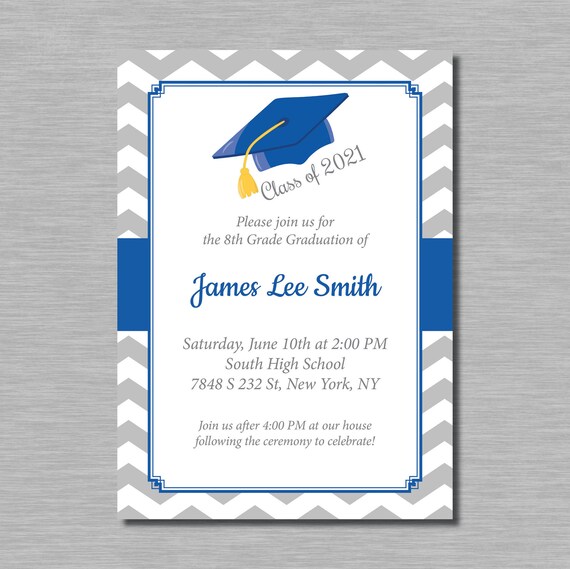 8Th Grade Promotion Invitations 4