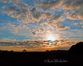 Sky at Sunset--Fine Art Photograph 8x10