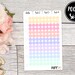 Winter Unicorn Mini Sticker Kit || Planner Stickers
