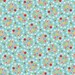 Bloom and Bliss Blue Wreath by Nadra Ridgeway of Ellis & Higgs for Riley Blake, 1/2 yard