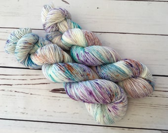 Hand Dyed Superwash Merino/ Nylon Sock Yarn