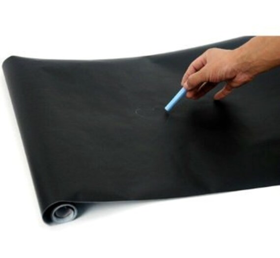 Black Chalkboard Contact Paper Free Chalks