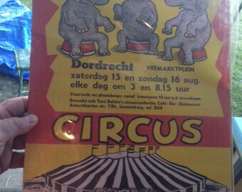 Vintage, German, Circus Picture, Toni Boltini