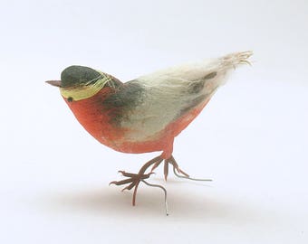 Vintage Christmas Ornament gesponnen Baumwolle Vogel Ornament Weihnachtsdekoration