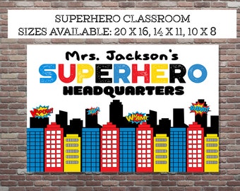 Super hero teacher | Etsy