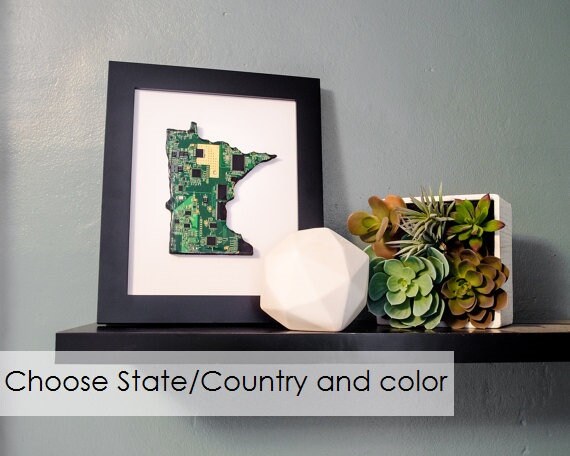 Circuit Board Picture Frame Geekery Pinterest