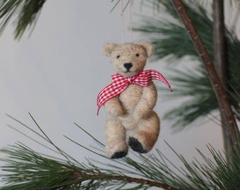 Needle felted teddy Bear