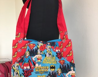 Girl Power super hero bag purse