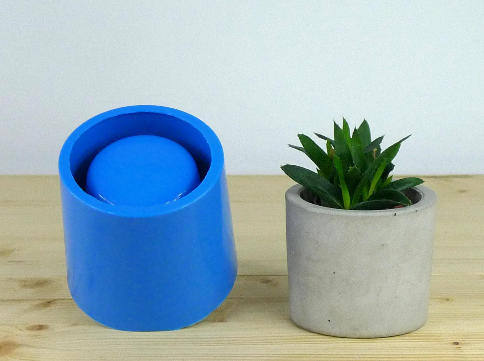 Silicone mold for concrete planter Concrete flower pot mould