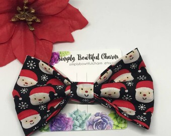 Santa Claus/ Christmas hair bow