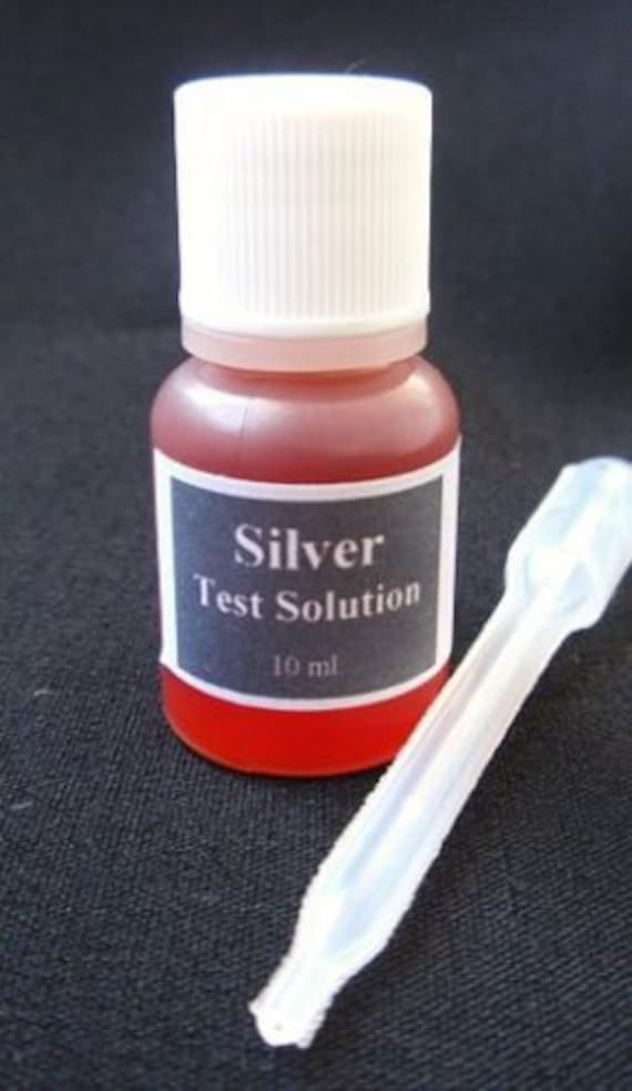 SILVER Testing Solution test kit acid tester manual