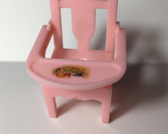 Renwal Dolllhouse Potty Chair Adorable Decal Vintage Dollhouse Furniture 1:16 plastic