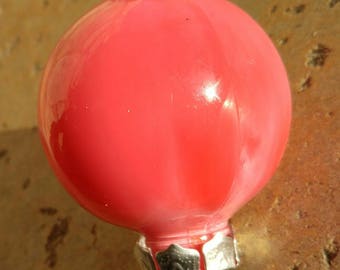 Marble-inspired, Red & Pink Valentine Ornament