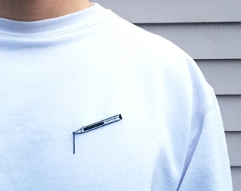 Pen Pin – Enamel Pin with Chain