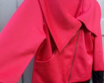 Boy George, 1980s, MOtorcycle, Pink, Pink Neon, Jacket