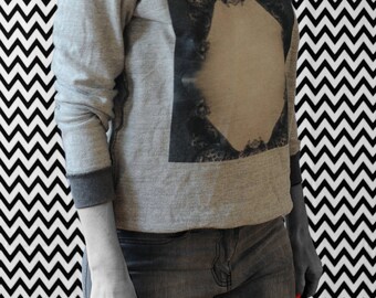 SWEATSHIRT / / MAGIC-CAT cat s-xl organic fair trade