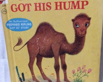 Vintage How the Camel Got His Hump Rand McNally Elf Book