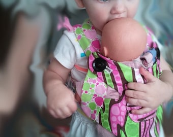 Children's baby doll carrier
