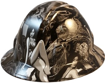 Dream Girls Full Brim Hydro Dipped Hard Hats