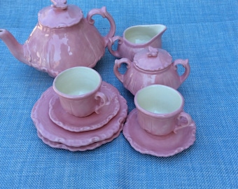 Childrens tea set handmade