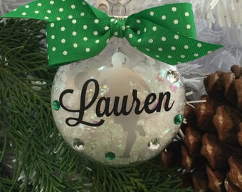 Basketball Girl Ornament, Personalized, Gifts for Basketball, Accessories, monogrammed