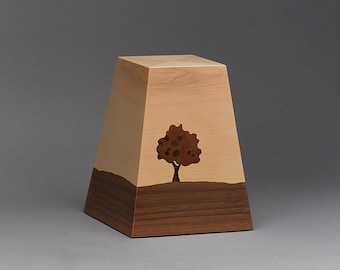 Cremation Urn, Pet urn, Wooden urn