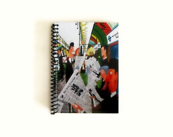 London Subway A6 Pocket Notebook