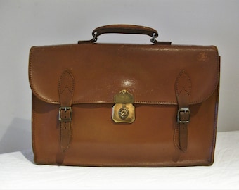 Vintage briefcase | Etsy