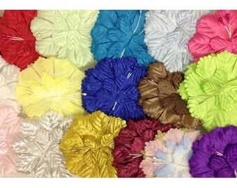 50 carnation flower capia base for capias corsages and crafts