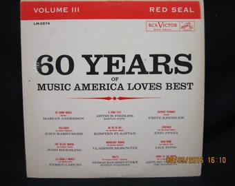 60 Years of Music America Loves Best - Vol 3 - RCA Victor Red Seal
