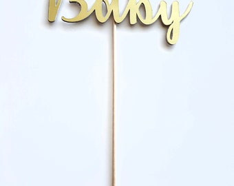 Baby cake topper