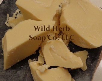 COCOA BUTTER 8 oz - Organic, Pure, Fresh, Lush: AAA Quality