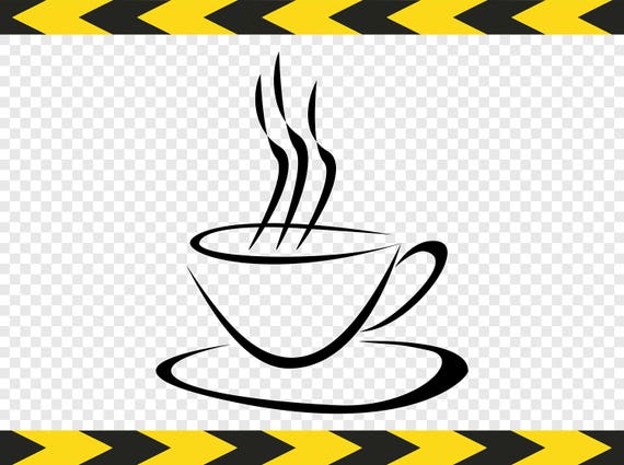 Download Coffee mug cup Svg DIY decal Wall sticker Coffee lover Cut