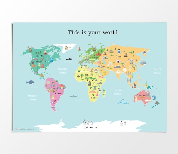 Printable World Map For Kids Google Search Childrens Toddler Rides At world-map-printable-pdf-a3-adams-printable-map