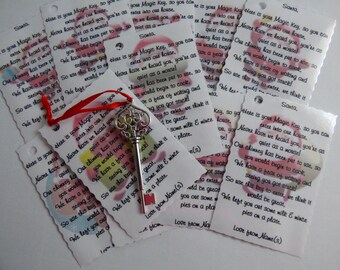 Personalised Father Christmas, Santas Magic Key Christmas Eve Novelty Gift Poem, St. Nicholas