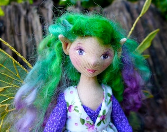 Kaylee - An OOAK Cloth Fairy Art Doll