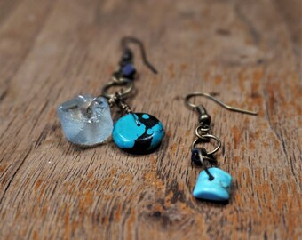Recycled Air Earrings