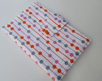 Nappy Wallet - Pink Orange Spots