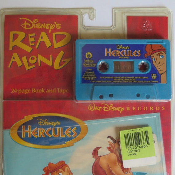 Cassette Read-Along//Disney Read Along//Disney Book and