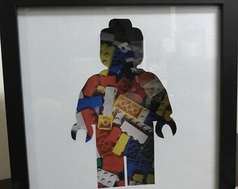 Lego Minifigure Shadow Box