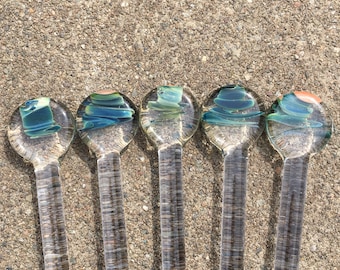 Modern Home Housewares Glass Drink Stir Stick 6pc Kitchen/Barware Utensils from OceanBeachGlass
