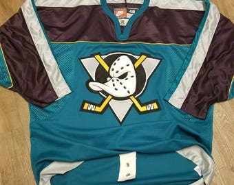 Size 48 XL Mighty ducks jersey,anaheim ducks jersey, 90s,used,paul kariya jersey,Nike jersey,nhl hockey jersey,