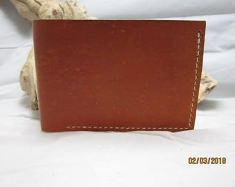 Saddle Tan Leather Wallet