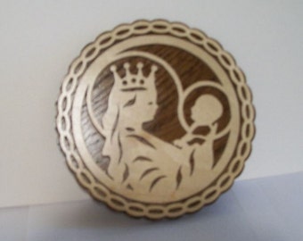 Mary & baby Jesus Plaque