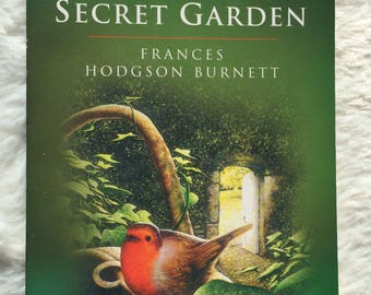 The Secret Garden||1994 vintage book, classic book, Frances Hodgson Burnett, Puffin Classics, paperback, children's classic