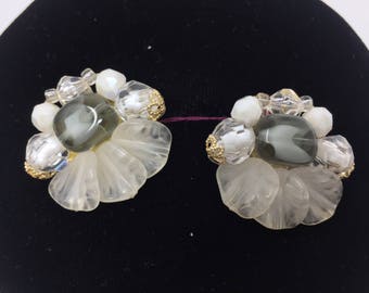 Vintage W. Germany Clip Earrings