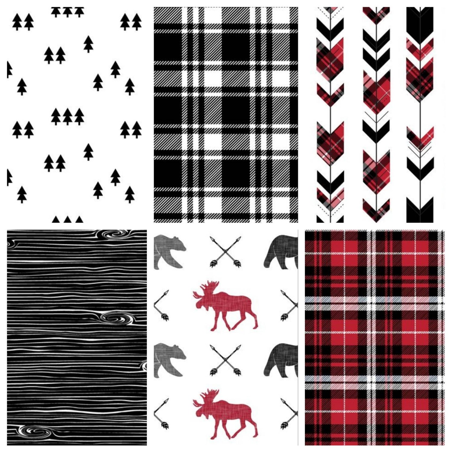 Black And Red Plaid Minky Lovey Gallery Photo