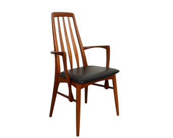 Eva Teak Arm Chair by Niels Koefoed for Koefoed Hornslet Danish Modern